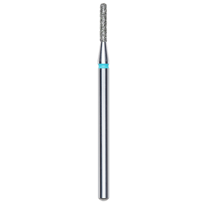 DIAMOND NAIL DRILL BIT, ROUNDED "CYLINDER", BLUE, HEAD DIAMETER 1.4/8MM (FA30B014/8) - STALEKS™