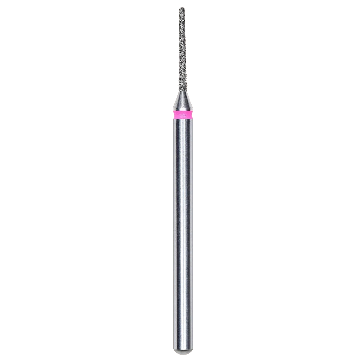 DIAMOND NAIL DRILL BIT, "NEEDLE", RED, HEAD DIAMETER 1/10MM (FA80R010/10) - STALEKS™