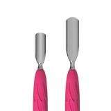 Manicure Pusher With Silicone Handle "Gummy" UNIQ 10 TYPE 1 (Wide Rounded Pusher + Narrow Rounded Pusher) PQ-10/1- STALEKS