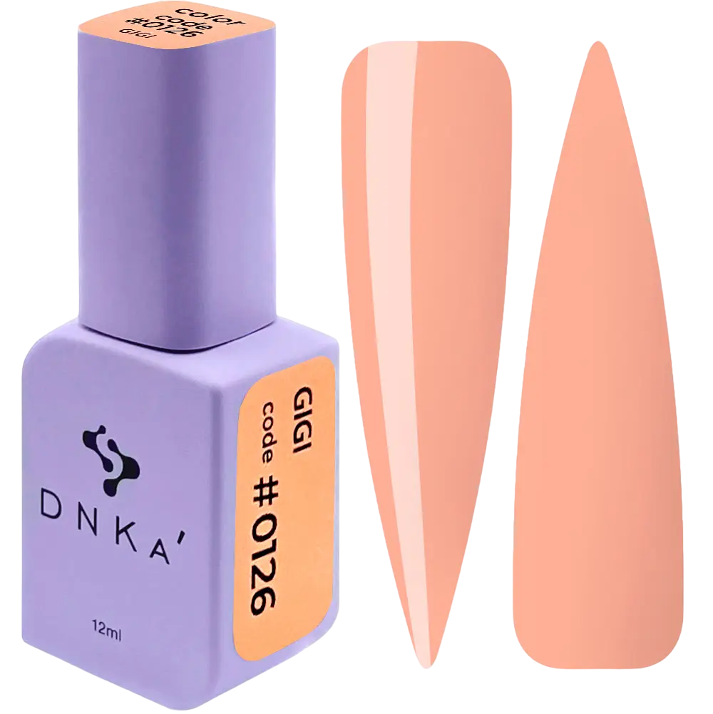 GEL POLISH COLOR #0126 GIGI 12ml - DNKa™