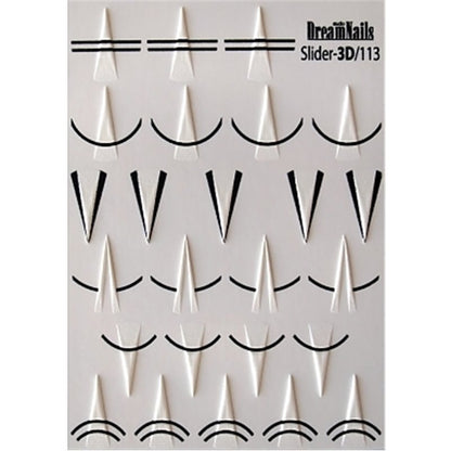 3D/113 NAIL DECAL