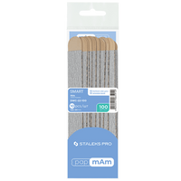 STALEKS PRO SMART DISPOSABLE THIN FILES PAPMAM ON A WOODEN BASE 10 PCS DWC-22 -STALEKS™