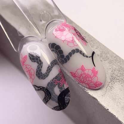 DARK STAMPING POLISH PINK #17, 8ml