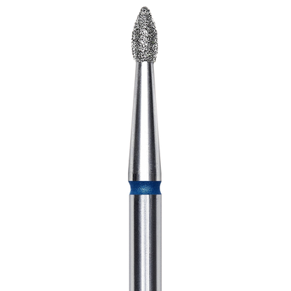 DIAMOND NAIL DRILL BIT, "BUD", BLUE, HEAD DIAMETER 1.8/4MM (FA60B018/4) - STALEKS™