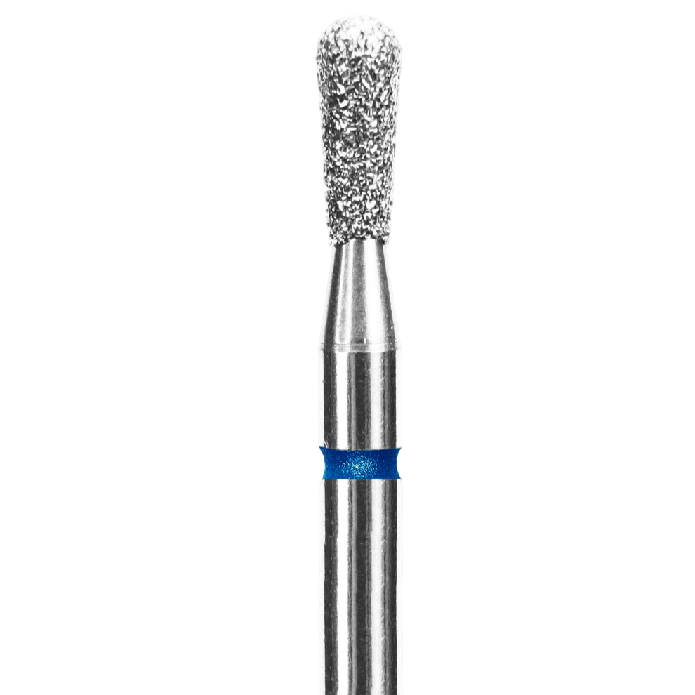 DIAMOND NAIL DRILL BIT, "MATCH", BLUE, HEAD DIAMETER 2.3 MM / WORKING PART 5 MM (FA120B023/5) - STALEKS™