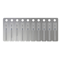 DIAMOND NAIL DRILL BIT, "MATCH", BLUE, HEAD DIAMETER 2.3 MM / WORKING PART 5 MM (FA120B023/5) - STALEKS™