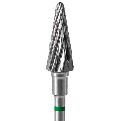 CARBIDE NAIL DRILL BIT, "CONE", GREEN, HEAD DIAMETER 6/14MM (FT71G060/14) (№70) - STALEKS™