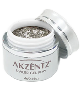 GEL PLAY - GLITZ PEWTER QUARTZ -AKZENTZ