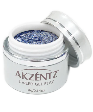 Akzentz Gel Play - Glitz Blue Tanzanite