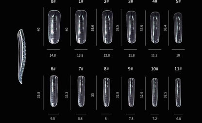 DARK SET OF UPPER FORMS WITH MOLDS, 48PCS