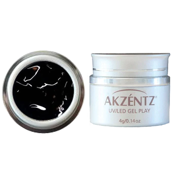 Akzentz Gel Play - Paint Black