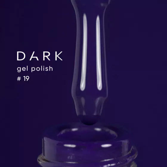 DARK GEL POLISH NEW COLLECTION #19, 10ml