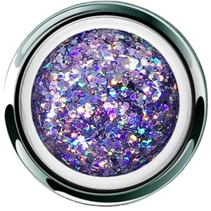 Akzentz Gel Play - Glitter Crush Purple