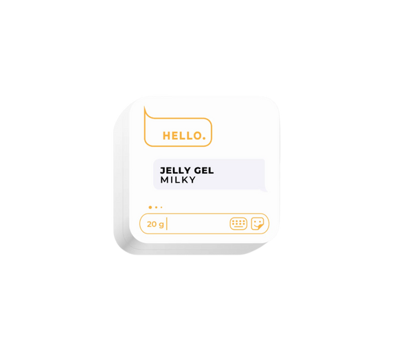 JELLY GEL, MILKY, 20g -HELLO