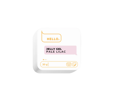 JELLY GEL, PALE LILAC, 20g -HELLO