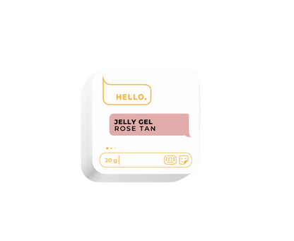 JELLY GEL, ROSE TAN, 20g -HELLO