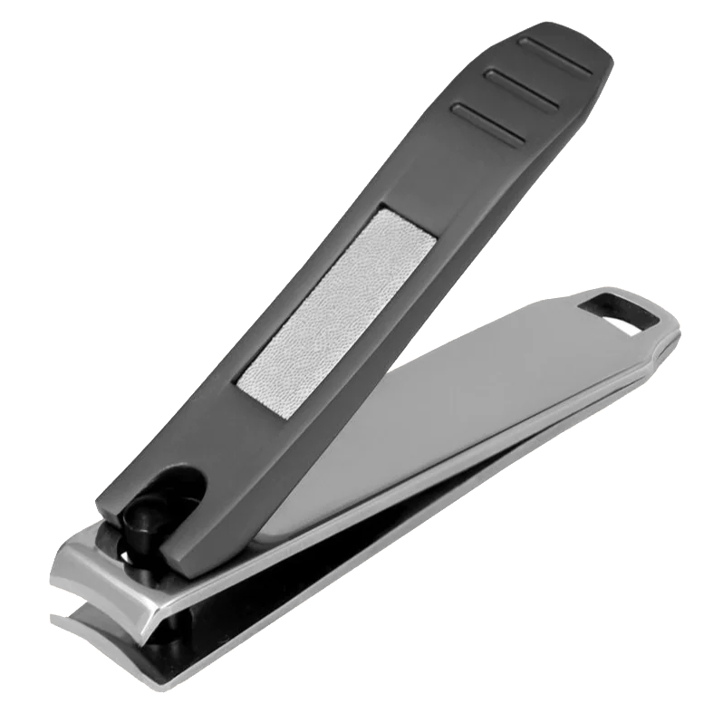 STALEKS BEAUTY & CARE NAIL CLIPPER WITH MATTE HANDLE AND NAIL FILE 50 (MINI) KBC-50- STALEKS™