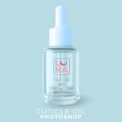 DRY CUTICLE OIL WITH MELON AROMA PHOTOSHOP OIL (5ML, 30ML) - LUNA™