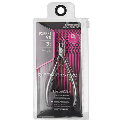 STALEKS PRO EXPERT 90 PROFESSIONAL CUTICLE NIPPERS 3 MM NE-90-3- STALEKS™