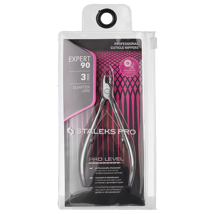 STALEKS PRO EXPERT 90 PROFESSIONAL CUTICLE NIPPERS 3 MM NE-90-3- STALEKS™