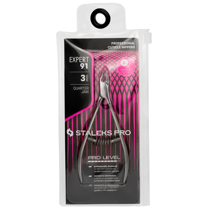 STALEKS PRO EXPERT 91 PROFESSIONAL CUTICLE NIPPERS 3 MM NE-91-3- STALEKS™