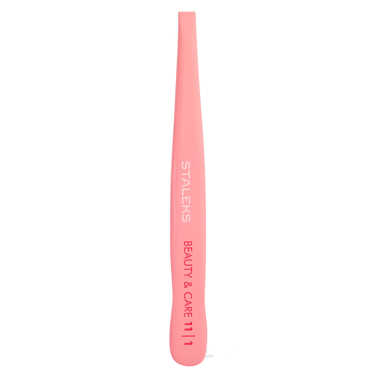 STALEKS BEAUTY & CARE 11 TYPE 1 EYEBROW TWEEZERS WIDE STRAIGHT PINK TBC-11/1 - STALEKS™