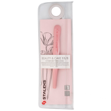 STALEKS BEAUTY & CARE 11 TYPE 1 EYEBROW TWEEZERS WIDE STRAIGHT PINK TBC-11/1 - STALEKS™