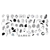 DARK STAMPING PLATE 05