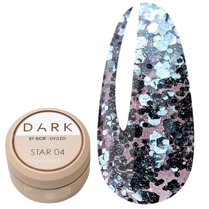 DARK STAR GEL POLISH 04, 5g