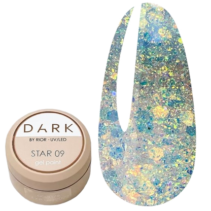 DARK STAR GEL POLISH 09, 5g