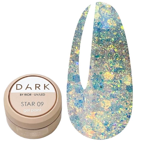 DARK STAR GEL POLISH 09, 5g