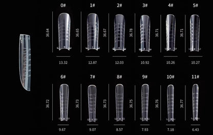 DARK Set of Upper Forms with Molds, 48pcs