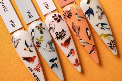 NAIL SLIDERS BIRD SET- ROCKNAIL™