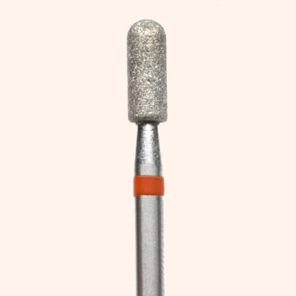 Diamond Nail Drill Bit Red Cylinder 3.1-8.0F(#129)- KMIZ