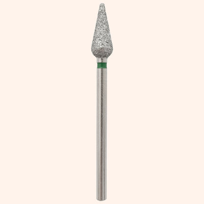 Diamond Nail Drill Bit Green Drop 5.0-12C (#148)- KMIZ