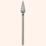 Diamond Nail Drill Bit Green Drop 5.0-12C (#148)- KMIZ