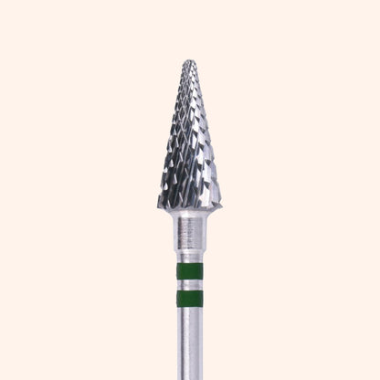 LEFT HANDED Tungsten Carbide Nail Bit Green TCO-Sp-L 060-C (#138)- KMIZ