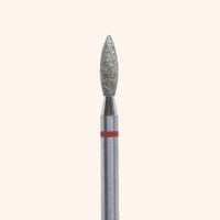Diamond Nail Drill Bit Red Flame 2.5-8.0F(#114)- KMIZ