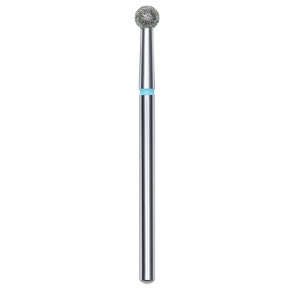 DIAMOND NAIL DRILL BIT, "BALL", BLUE, HEAD DIAMETER 3.5MM (FA01B035) - STALEKS™